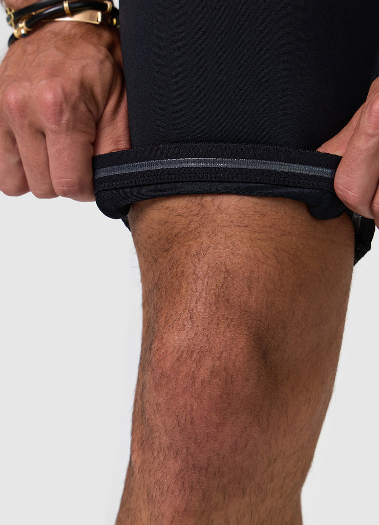 TRI-FIT PROPEL Men's swim jammers, decure leg hem with silicone gripper, available now