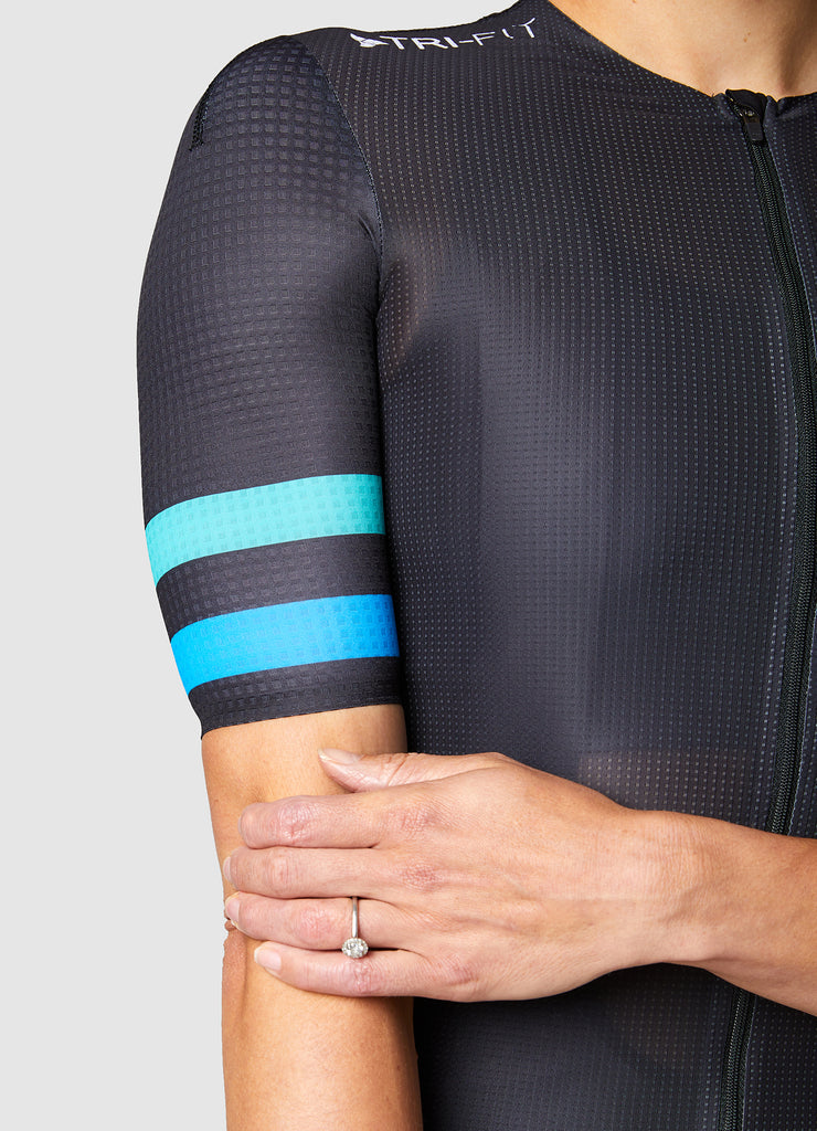 TRI-FIT SYKL PRO BLACK EDITION Short Sleeve Women's Cycling Jersey, available now