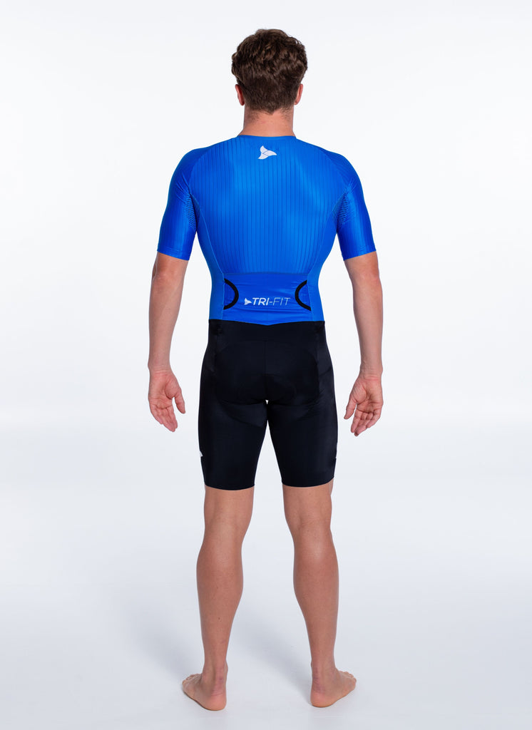 EVO NEXT GEN Blue Men's Tri Suit, available in TRI Suit Bundles