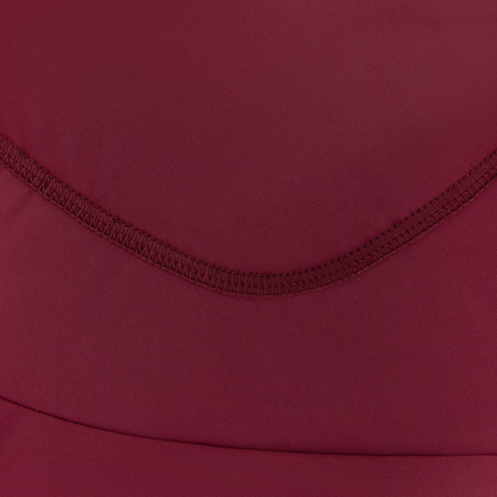 Detail of lower back panel and seam layout on TRI-FIT VANGUARD tri-suit
