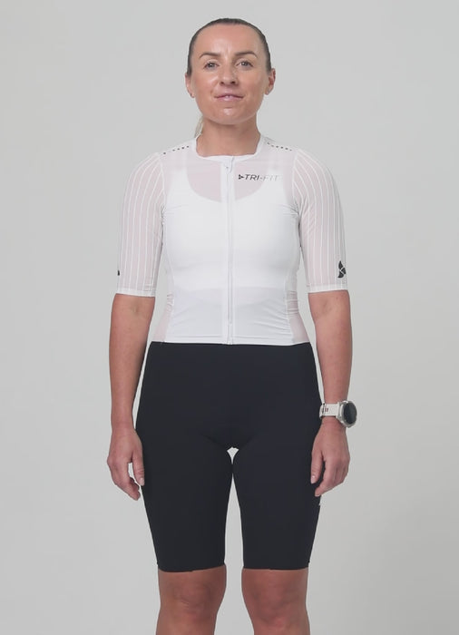 360 degree view of the TRI-FIT VORTEX Women's triathlon suit